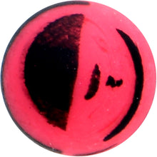 Load image into Gallery viewer, 16G 5/16 Matte Pink Zebra Stripe Labret Monroe Tragus
