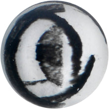 Load image into Gallery viewer, 16G 5/16 Matte Grey Zebra Stripe Labret Monroe Tragus
