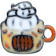 Load image into Gallery viewer, 16G 5/16 Pumpkin Spice Cappuccino Coffee Labret Monroe Tragus

