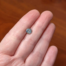 Load image into Gallery viewer, 16G 5/16 Blue Gem Geometric Blues Pattern Labret Monroe Tragus
