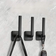 Load image into Gallery viewer, 4-Pack: Adhesive Toilet Paper Holder, Wall Mount, White &amp; Black
