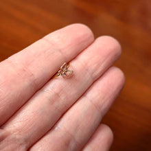 Load image into Gallery viewer, 20G 5/16 Gold Tone Sweet Simple Butterfly Nose Hoop
