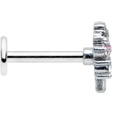 Load image into Gallery viewer, 16G 5/16 Clear Pink Gem Luscious Fruit Tree Labret Monroe Tragus
