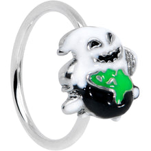 Load image into Gallery viewer, 20G 5/16 Ghost Goo Cauldron Halloween Nose Hoop
