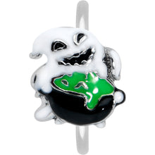 Load image into Gallery viewer, 20G 5/16 Ghost Goo Cauldron Halloween Nose Hoop
