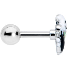 Load image into Gallery viewer, 16G 1/4 Ghost Goo Cauldron Halloween Cartilage Tragus Earring
