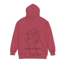 Load image into Gallery viewer, Explore Your Uniqueness Hoodie, Garment-Dyed Unisex Hoodie, Cozy Gift for Explorers, Comfortable Everyday Wear, Perfect for All Occasions
