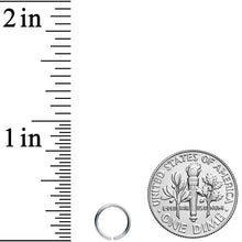 Load image into Gallery viewer, 20G 1/4 Grade 23 Titanium Bendable Hoop Ring

