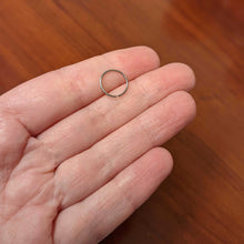 Load image into Gallery viewer, 20G 3/8 Grade 23 Titanium Bendable Hoop Ring
