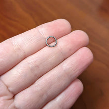 Load image into Gallery viewer, 18G 1/4 Grade 23 Titanium Bendable Hoop Ring
