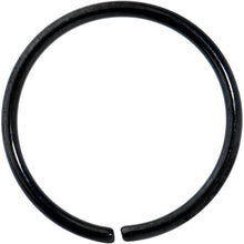 Load image into Gallery viewer, 20G 3/8 Black PVD Grade 23 Titanium Bendable Hoop Ring
