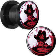 Load image into Gallery viewer, Licensed Nightmare on Elm Street Black Freddy Screw Fit Plug Set
