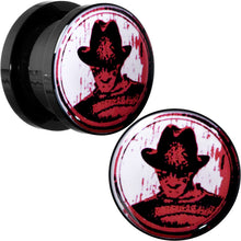 Load image into Gallery viewer, Licensed Nightmare on Elm Street Black Freddy Screw Fit Plug Set
