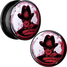 Load image into Gallery viewer, Licensed Nightmare on Elm Street Black Freddy Screw Fit Plug Set
