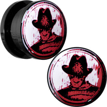 Load image into Gallery viewer, Licensed Nightmare on Elm Street Black Freddy Screw Fit Plug Set

