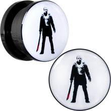 Load image into Gallery viewer, Licensed Friday the 13th Black Jason Voorhees Screw Fit Plug Set
