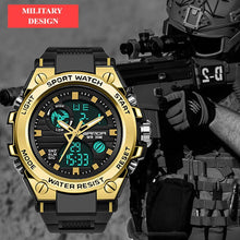 Load image into Gallery viewer, Military Solider Brand G Style Men Digital Sports Fashion Waterproof 30M Electronic Wristwatch For Men and Woman
