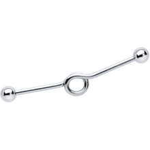 Load image into Gallery viewer, 14G Loops Waves Industrial Project Bar 40mm Set of 5
