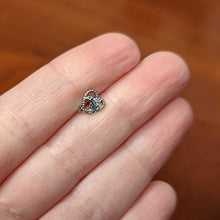 Load image into Gallery viewer, 16G 5/16 Dolphin Blue Heart Valentines Day Labret Monroe Tragus
