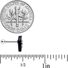 Load image into Gallery viewer, 16G 5/16 Licensed Friday the 13th Jason Mask Cartilage Tragus
