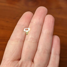 Load image into Gallery viewer, 20G 7mm Gold Tone Stylish Key Left Side Nose Screw
