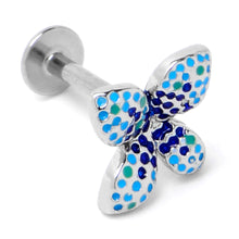 Load image into Gallery viewer, 16G 5/16 Glamour Butterfly Labret Monroe Tragus

