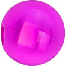 Load image into Gallery viewer, 5mm Purple Acrylic UV Glow Captive Bead Ring Replacement Ball
