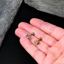 Load image into Gallery viewer, Officially Licensed Dungeons &amp; Dragons Dice Barbell Tongue Ring  Set of 2
