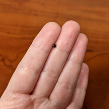 Load image into Gallery viewer, 16G 5/16 Black CZ ASTM F-136 Implant Grade Titanium Threadless Heart End Labret
