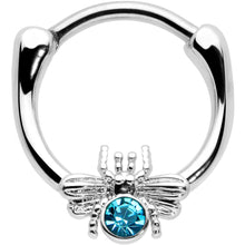 Load image into Gallery viewer, 16G 5/16 Blue Gem Ultra Fly Cartilage Clicker
