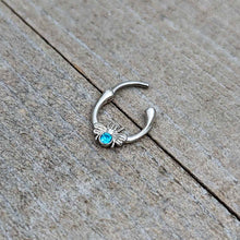 Load image into Gallery viewer, 16G 5/16 Blue Gem Ultra Fly Cartilage Clicker
