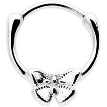 Load image into Gallery viewer, 16G 5/16 Simple Textured Butterfly Cartilage Clicker
