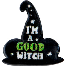 Load image into Gallery viewer, 16G 1/4 Good Witch Hat Glow in the Dark Cartilage Tragus Earring
