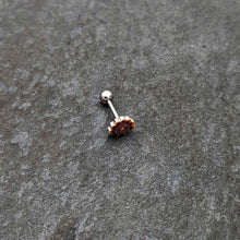 Load image into Gallery viewer, 16G 5/16 Sweet Tiny Turkey Thanksgiving Cartilage Tragus Earring
