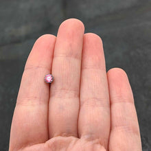 Load image into Gallery viewer, Pink CZ Gem ASTM F-136 Implant Grade Titanium Threadless Barbell Tongue Ring
