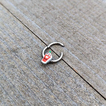Load image into Gallery viewer, 16G 5/16 Sweet Pumpkin Frappe Autumn Hinged Segment Ring
