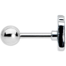 Load image into Gallery viewer, 16G 1/4 Sweet Hot Cocoa Marshmallow Cartilage Tragus Earring
