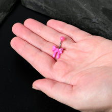 Load image into Gallery viewer, Sydney Belle Girlfriend Collection Pretty Pink Bow Belly Ring
