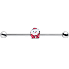 Load image into Gallery viewer, 14G Sweet Love Letter Valentine Industrial Barbell 38mm
