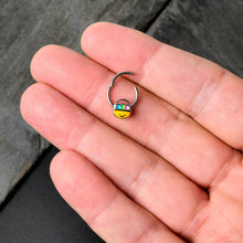 Load image into Gallery viewer, 16G 3/8 Celebration Easter Easter Basket Hinged Segment Ring
