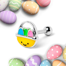 Load image into Gallery viewer, 16G 5/16 Celebration  Easter Basket Cartilage Tragus Earring
