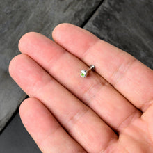 Load image into Gallery viewer, 16G 5/16 Sweet Happy Green Beer St Patricks Labret Monroe Tragus
