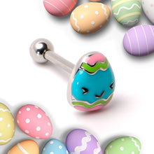 Load image into Gallery viewer, 16G 5/16 Celebration Easter Egg Cartilage Tragus Earring
