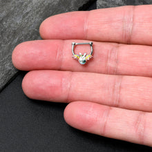 Load image into Gallery viewer, 16G 5/16 Easter Egg Bunny Cartilage Clicker

