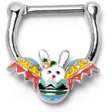 Load image into Gallery viewer, 16G 5/16 Easter Egg Bunny Cartilage Clicker
