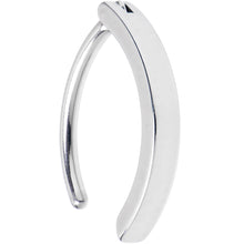 Load image into Gallery viewer, 14G 9/16 316L Surgical Steel Smooth Style Hinged Hoop Belly Ring
