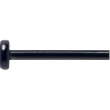 Load image into Gallery viewer, 20G 5/16 Black ASTM F-136 Implant Grade Titanium Threadless Post Only Labret
