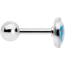 Load image into Gallery viewer, 16G 1/4 Loving Blue Whales Cartilage Tragus Stud
