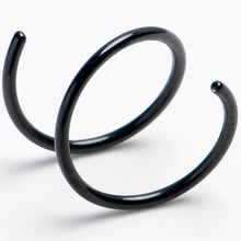 Load image into Gallery viewer, Spiral Nose Rings Double Hoop 20G
