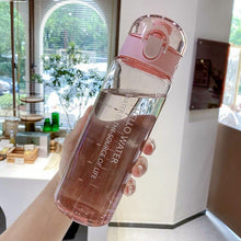 Load image into Gallery viewer, 780ml Bottle For Drink Plastic Leak Proof Sports Bottles Shaker Water Bottle Drinkware BPA Free Sports Water Bottle Outdoor Water Bottle with Straw Plastic Portable Water Bottle Camping Bike Bottle Kitchen Tools Drink Water
